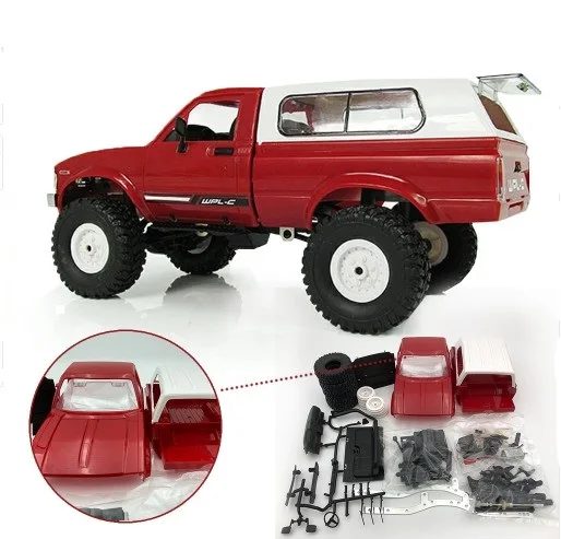 Машинка с дистанционным управлением WPL C24 радиоуправляемая 1:16 4WD для