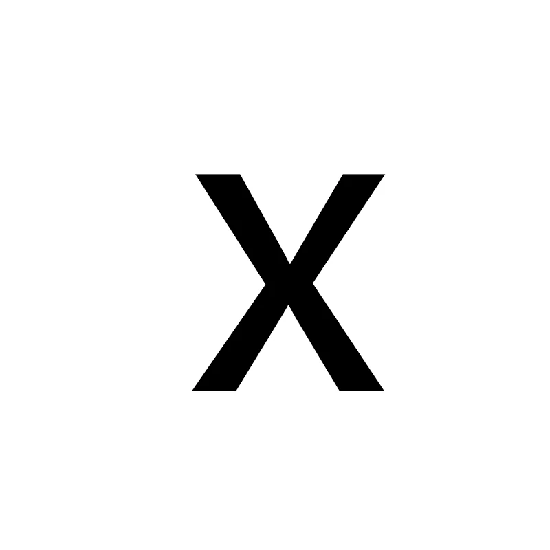 x Новинка, A-Z, буквы, цифровая камера, сделай сам, тибетский серебряный кулон, черное кожаное ожерелье, ручная работа, модные украшения для мужчин и женщин, подарок - Окраска металла: x