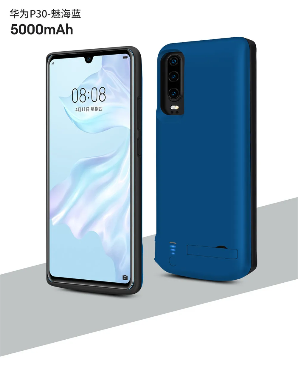 NTSPACE 5000 мАч запасной внешний аккумулятор зарядный чехол для huawei P30 внешний аккумулятор зарядное устройство чехол s для huawei P30 Pro Чехол питания