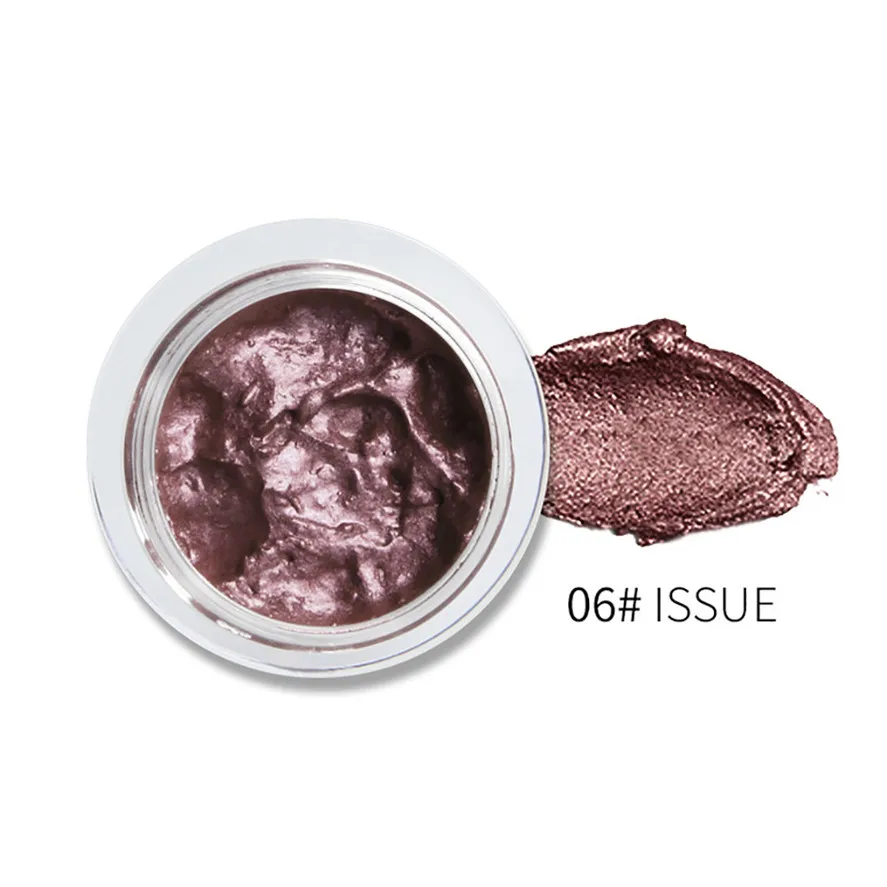 Новые водоустойчивые, блестящие тени для век Крем QIBEST 1 шт. Косметическая подводка-гель для глаз Подводка для глаз крем тени для век гель макияж 0121#30