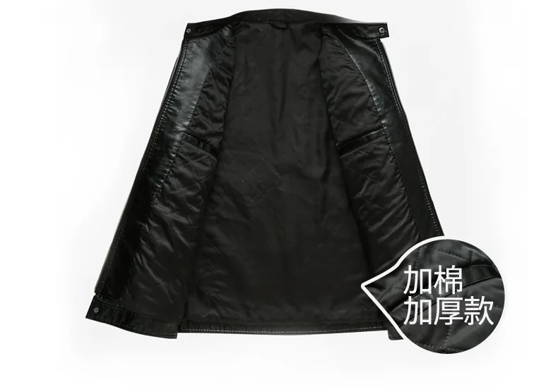 Большие размеры 8XL 6XL 5XL Новое поступление кожаные куртки Мужская Верхняя одежда однотонные повседневные мужские пальто осенне-зимняя теплая куртка