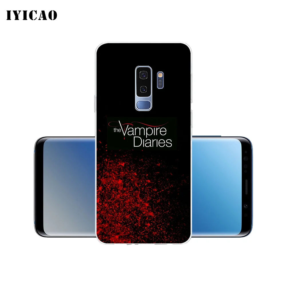 IYICAO Дневники вампира Сезон 8 Мягкий силиконовый чехол для телефона Samsung Galaxy S10e S10 S9