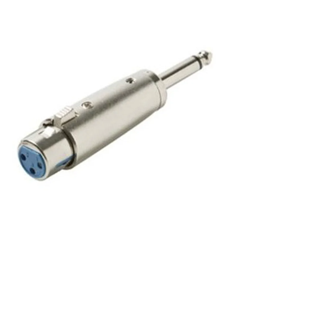 IMC оптовые продажи 5 X серебристого цвета 3 Pin XLR гнездо на 1/4 &quot6 35 мм штекер моно