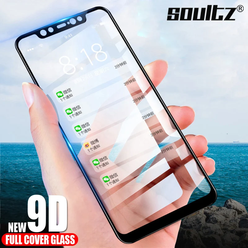 9D для Xiaomi Mi 8 Lite стекло Xiomi Pro SE A2 закаленное POCOPHONE F1 6 MIX 2 Защита экрана|Защитные