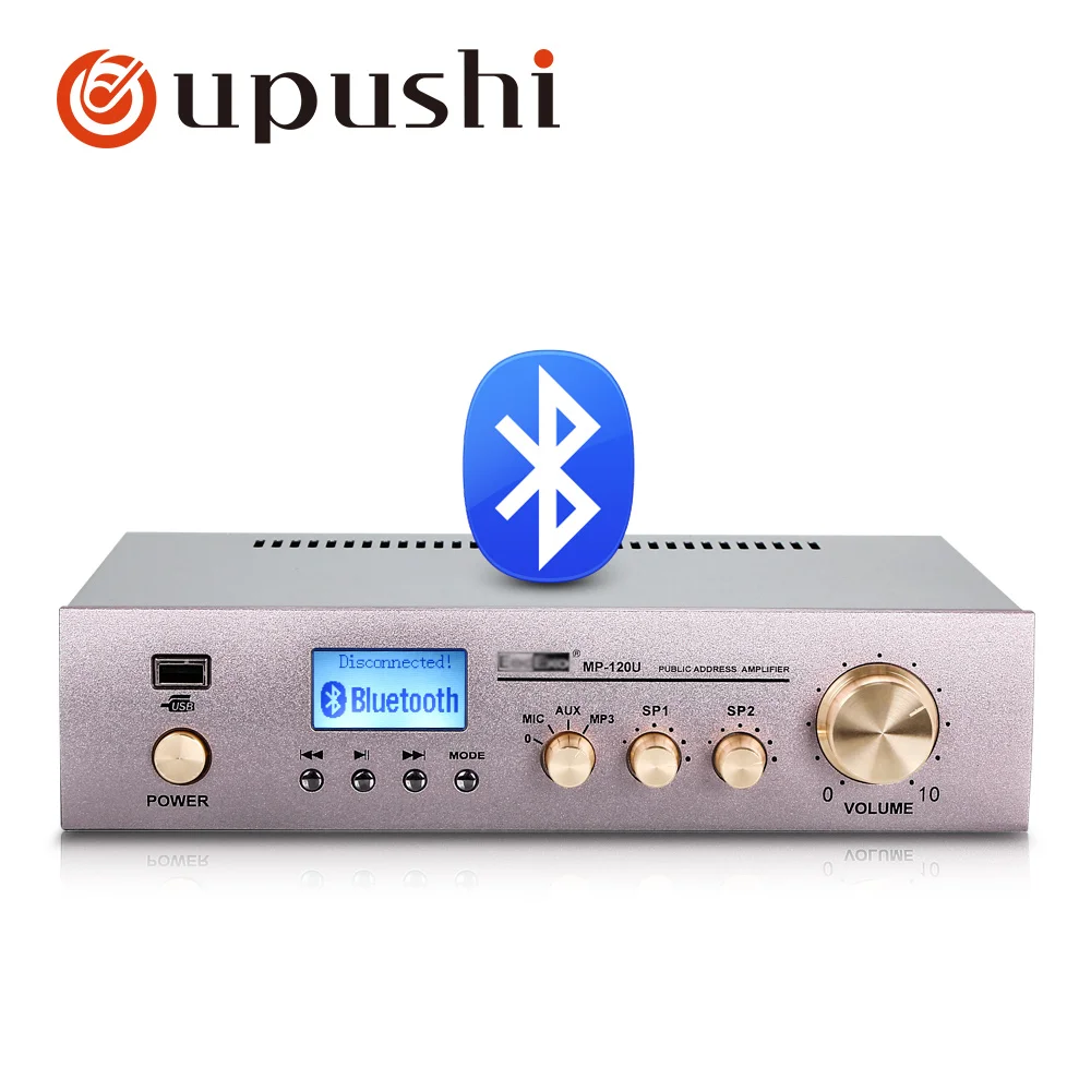 Домашние усилители 120 Вт аудио bluetooth усилитель сабвуфер для домашнего кинотеатра