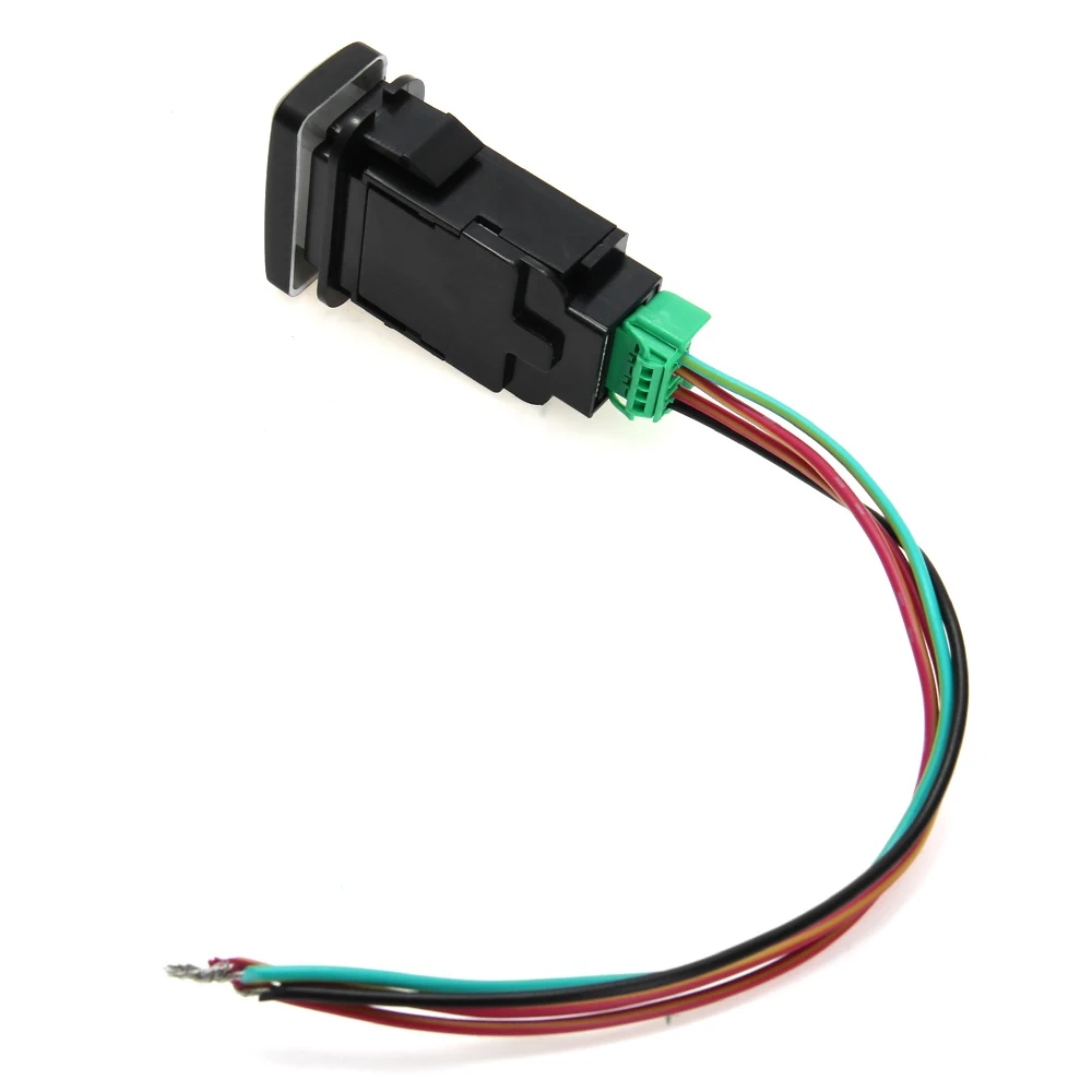 CARCHET кнопочный переключатель оранжевые фары для Toyota Landcruiser 79 серии DC 12 V 24 5 V/4.2A ВКЛ
