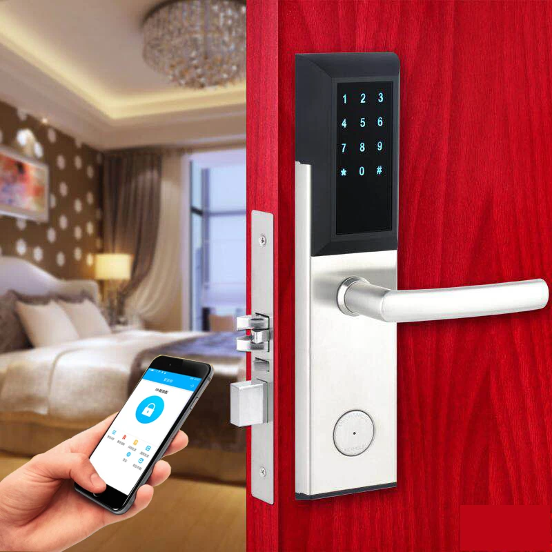 GUJIA Bluetooth Засов умный электронный дверной замок с приложением для дома, отеля, квартиры, 802