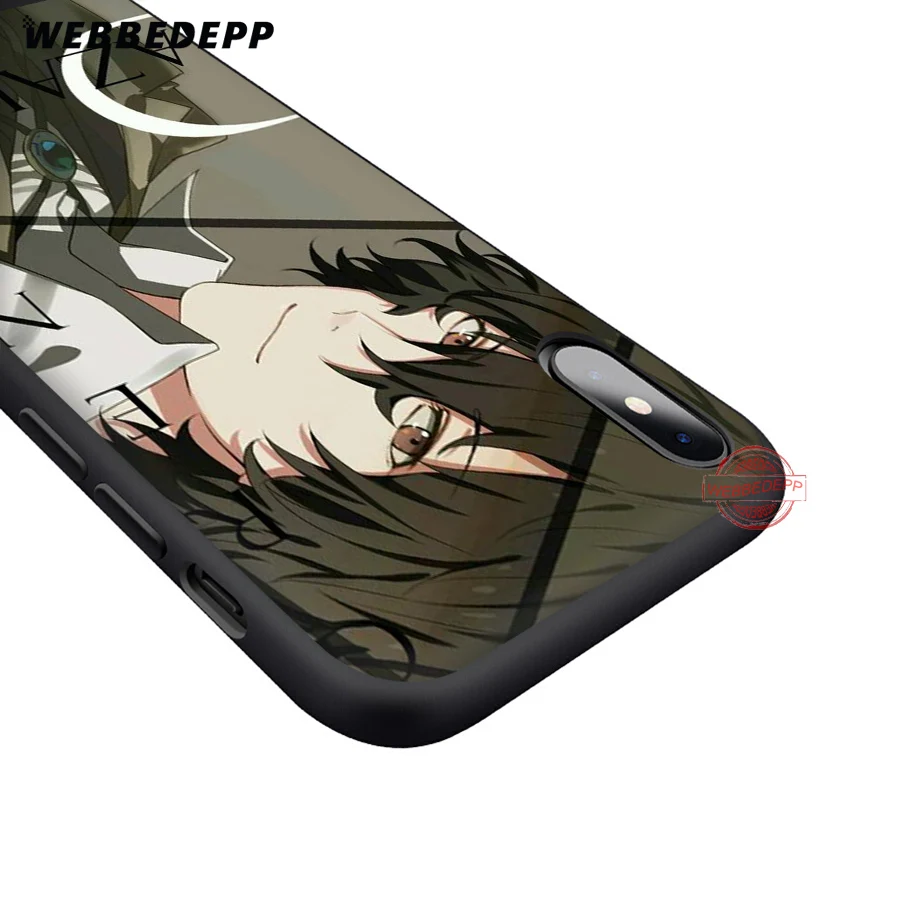 Мягкий силиконовый чехол WEBBEDEPP Japan Bungou Stray Dogs для iPhone 8 7 6S 6 Plus 11 Pro XS Max XR X 5 5S SE |