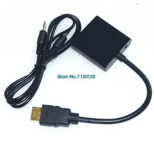С чипом HDMI на VGA 1080P HD выход адаптер кабель с аудио для Raspberry Pi | Электронные
