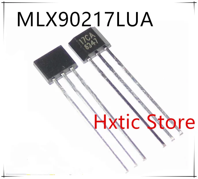 Оригинальные 10 шт. MLX90217LUA CAA 000 BU MLX90217 17CA с эффектом зала|Аксессуары для батарей и