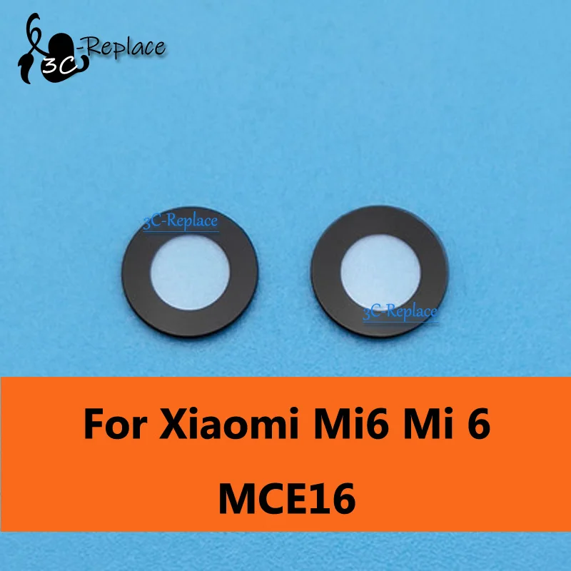 for xiaomi 6 Для Xiaomi redmi 6 pro s2 a1 a2 4x 5x 6x note 4 5 6 7 8 pro 5A 6A max prime задняя камера стеклянная крышка объектива запасные части - Цвет: for xiaomi 6