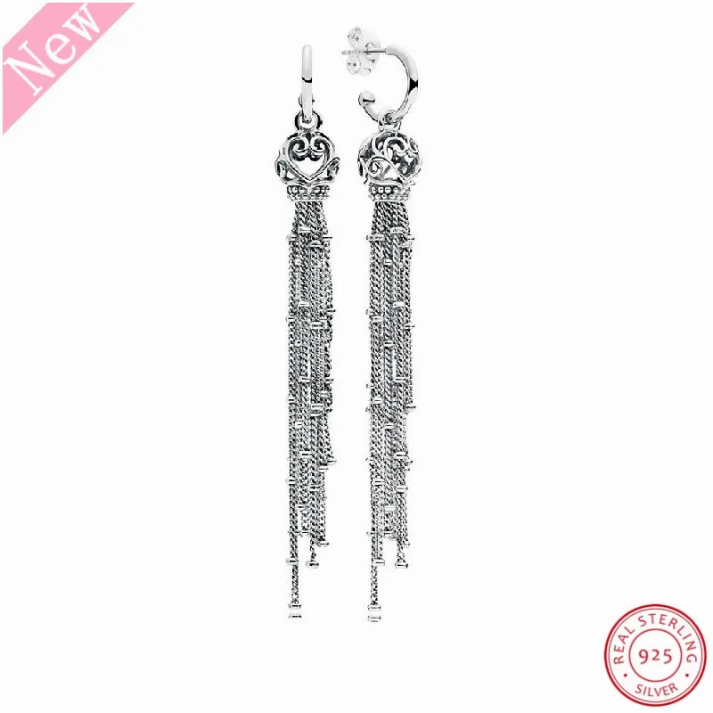 Женские серьги подвески из серебра 2018 пробы в винтажном стиле|Серьги-подвески| |