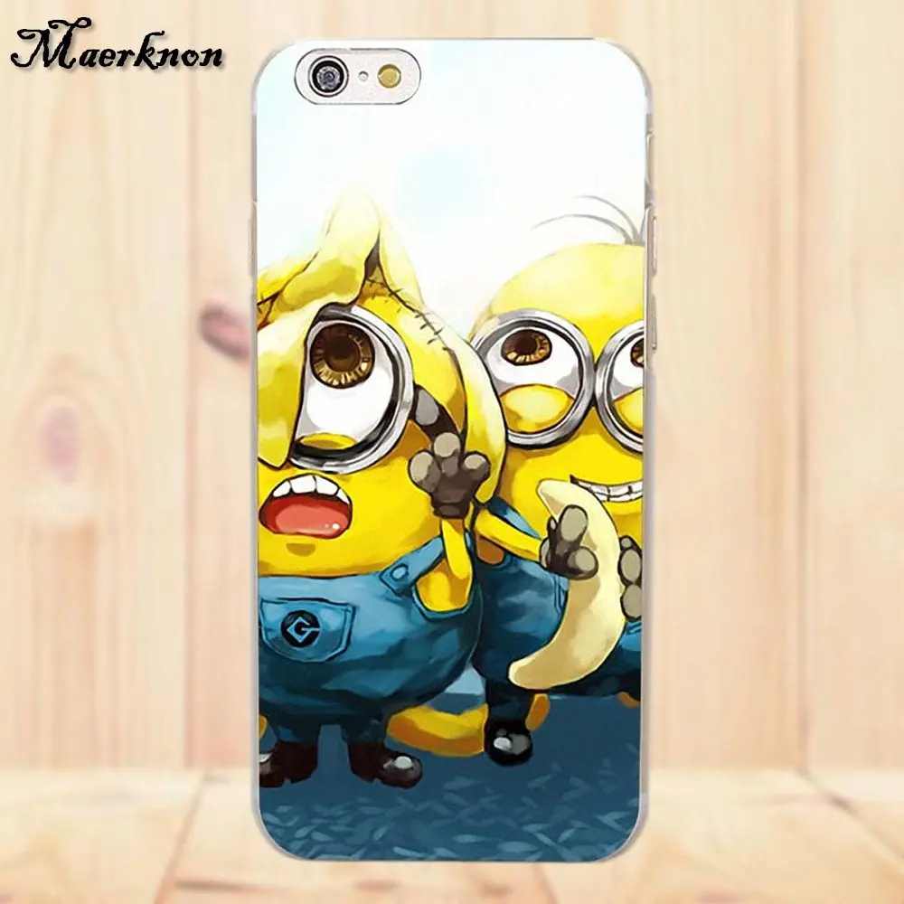 Maerknon TPU чехол для Samsung Galaxy A3 A5 A7 J1 J2 J3 J5 J7 2015 2016 2017 милые лица Смешные Миньоны игры