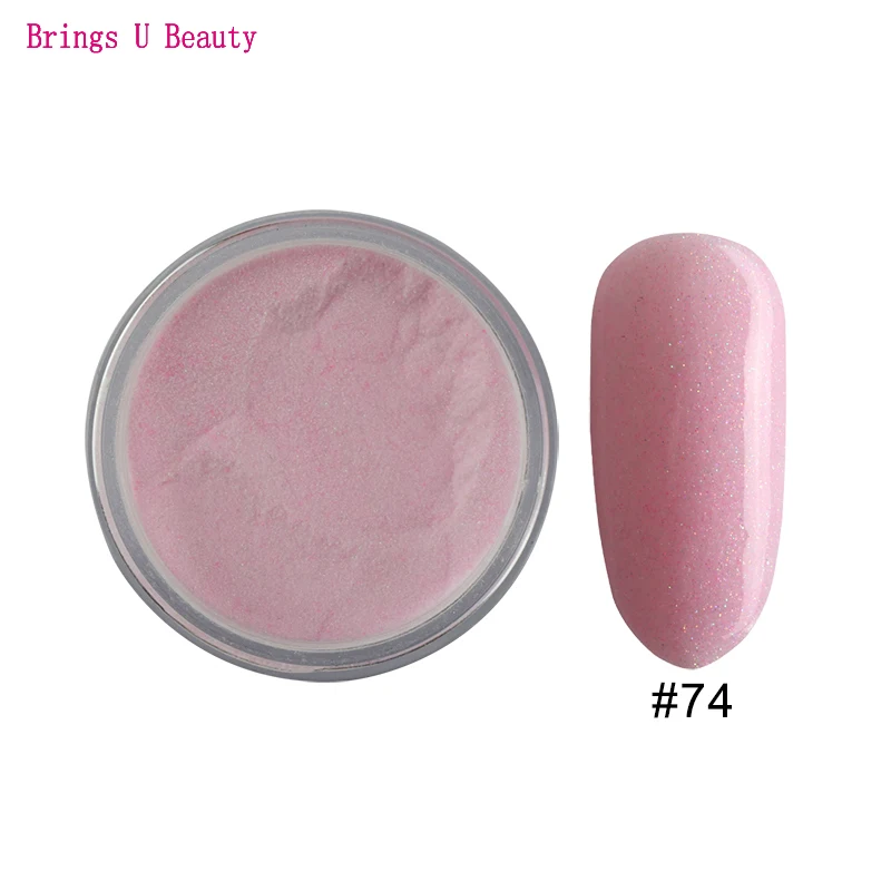 BU-DP001-10g-No.74 10 г/кор. очень тонкий 6 в 1 Pretty Princess Pink Series порошок для погружения ногтей легкий в эксплуатации натуральный сухой Dip порошок без лечения лампы - Цвет: BU-DP001-10g-No.74