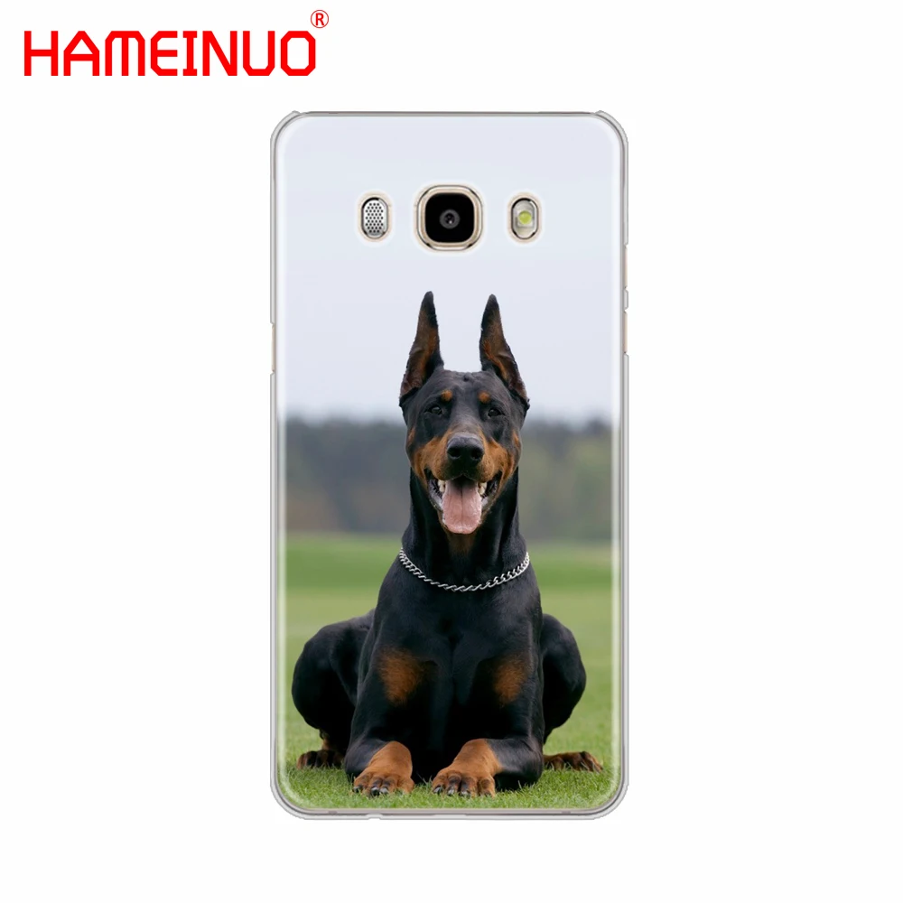 HAMEINUO милый чехол для телефона с таксой доберманом Samsung Galaxy J1 J2 J3 J5 J7 MINI ACE 2016 2015 prime |