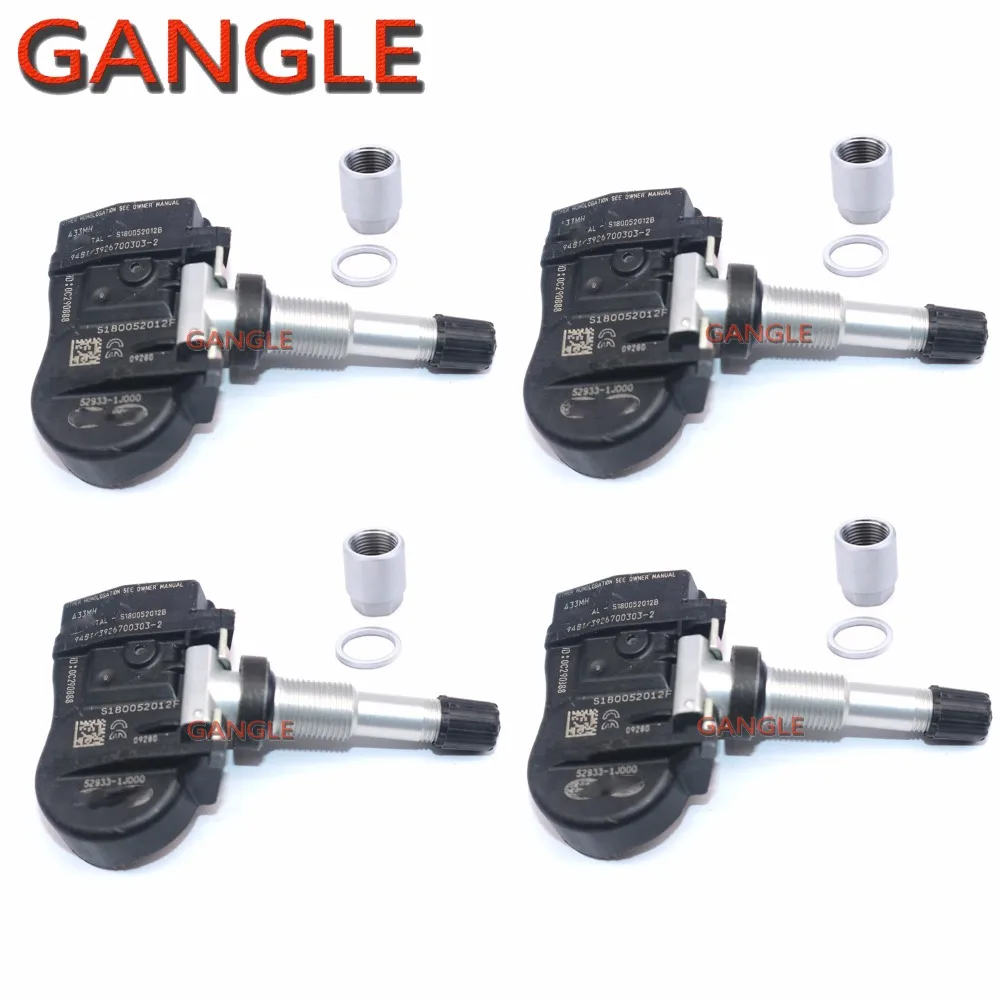 Для 2009 2010 2011 2012 Kia SORENTO II [XM] TPMS датчик давления в шинах 52933 1J000 433 МГц|Системы