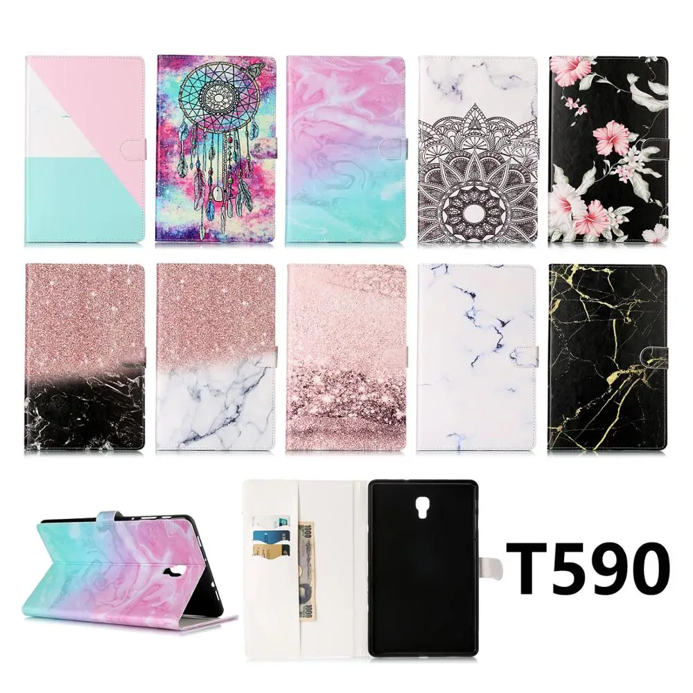 Чехол для Samsung Galaxy Tab A A2 2018 10 5 &quotT590 T595 T597 SM принципиально Tablet Модный чехол с