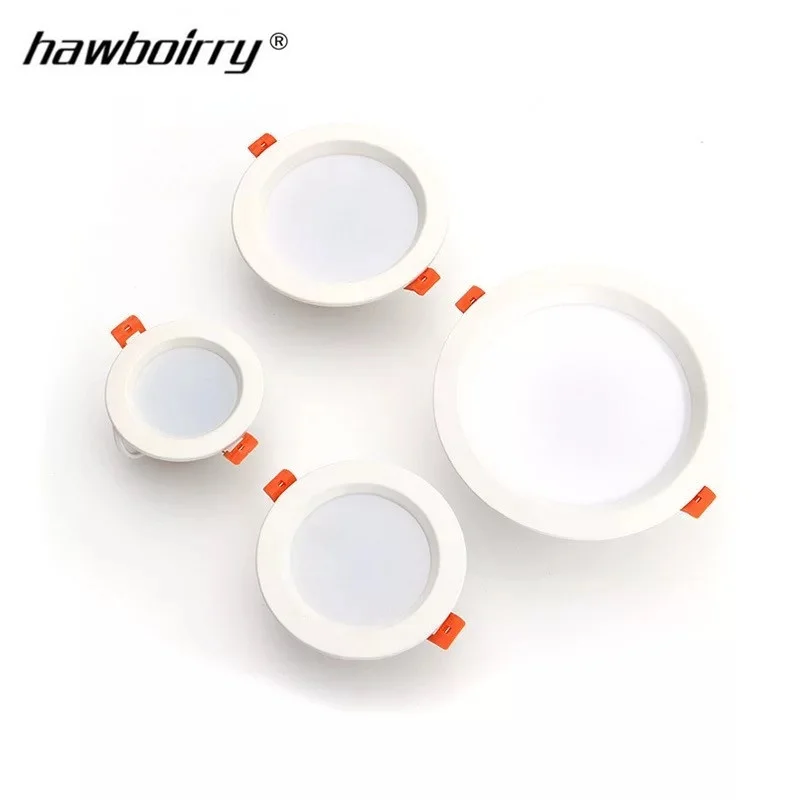 LED Downlight 3W 5W 7W 9W Waterproof Warm White Cool Embedded Professional Spotlight Ceiling Light|Полочные светильники| |