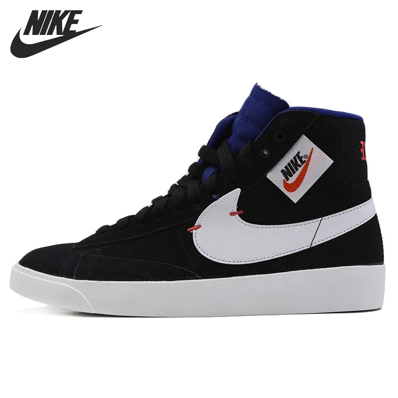 Оригинальный новый приход NIKE W Блейзер MID REBEL женская обувь для скейтбординга