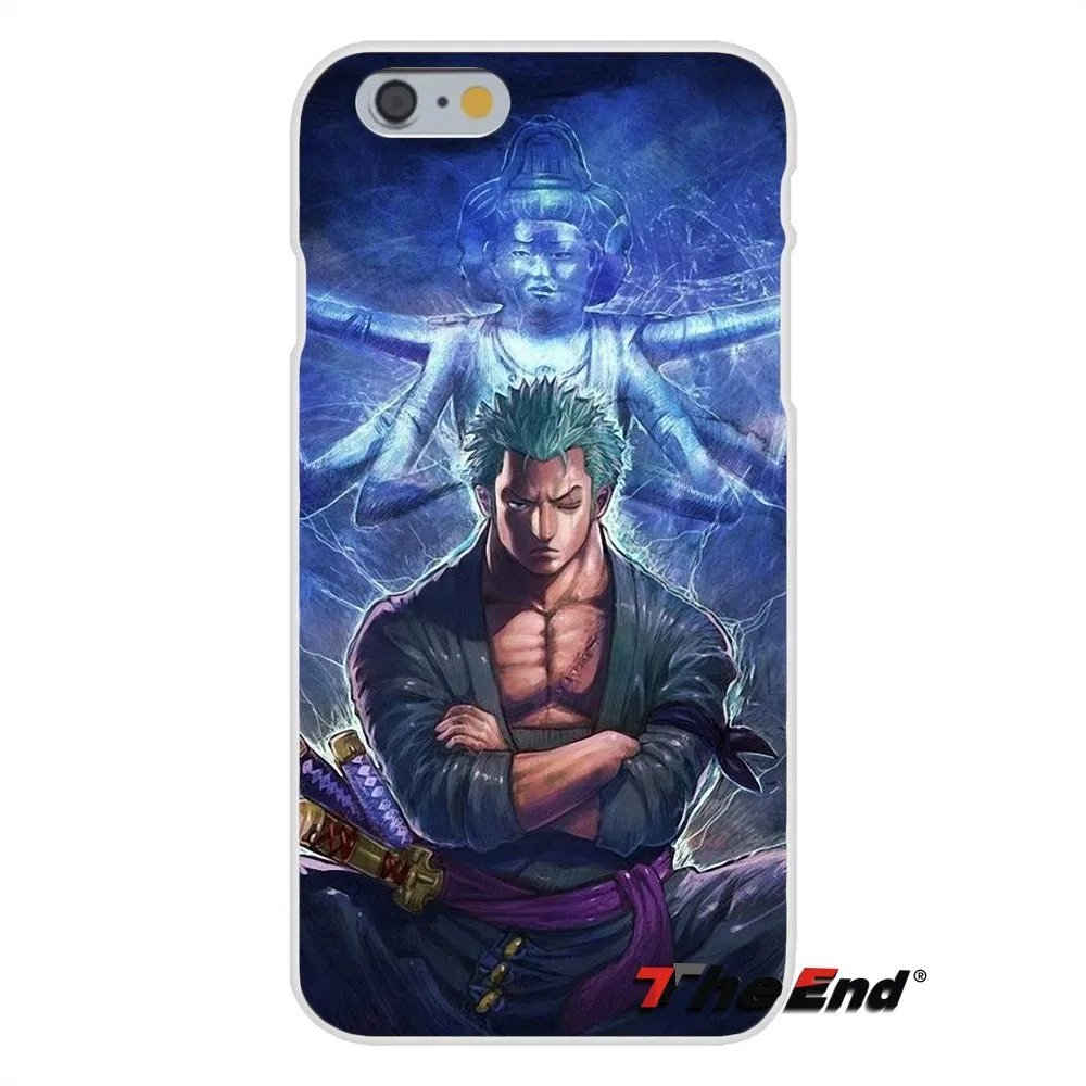 Мягкий силиконовый чехол для iPhone X 4 4S 5 5S 5C SE 6 6S 7 8 Plus Galaxy Grand Core Prime Alpha Cool one piece roronoa