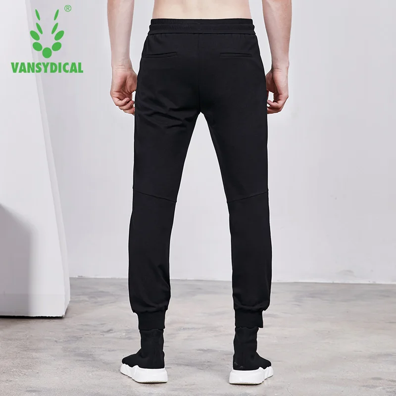 Vansydical осенне-зимние спортивные штаны для бега мужские уличные фитнеса