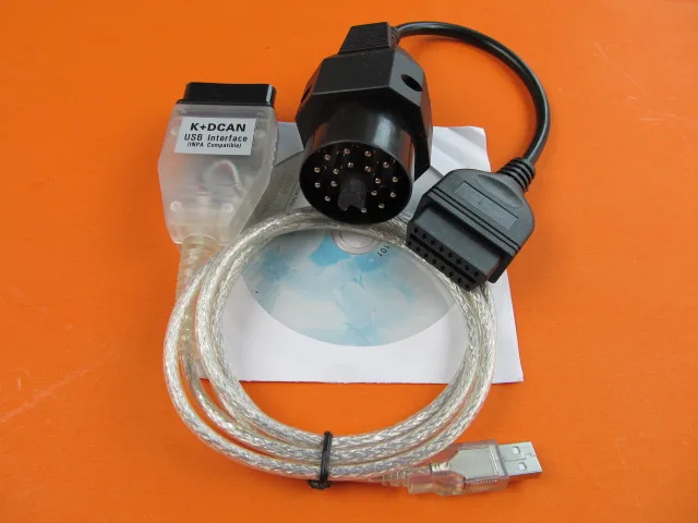 

for Bmw Inpa K D-Can Ediabas Usb with 20Pin to 16pin Obd2 Diagnostic Interface