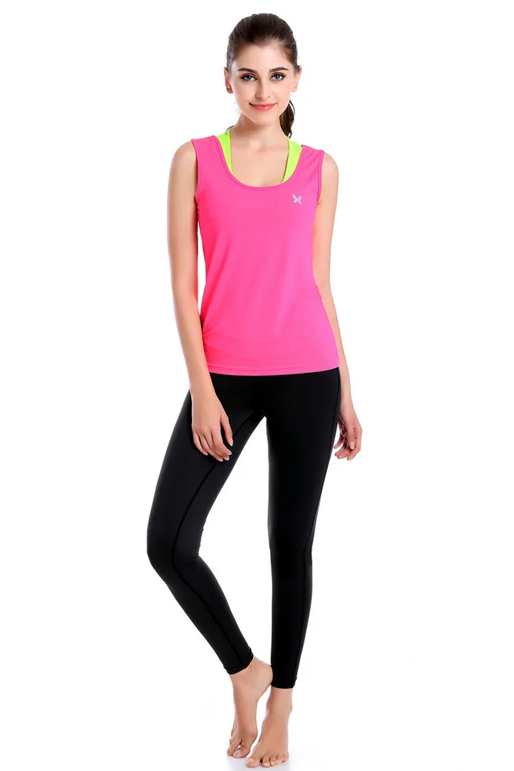 2019 женские рубашки для йоги эластичные дышащие занятий фитнесом удобный жилет