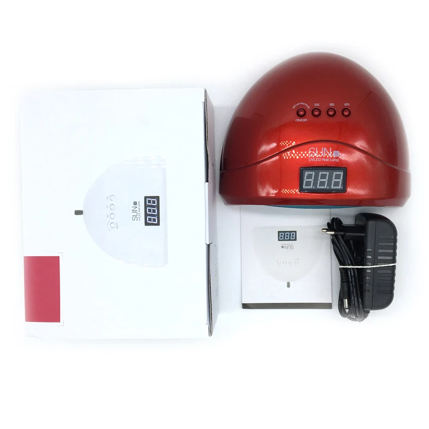 Сушилка для ногтей SUN1S светодиодсветодиодный УФ-лампа 24 Вт/48 Вт макияж салона