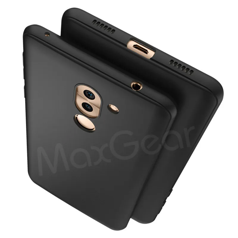 Чехол MaxGear для huawei Honor 5X 360 полная защита мягкий силиконовый корпус тонкий матовый