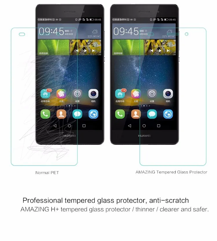 Закаленное Стекло для huawei P10 selfie Экран защитная пленка P10 selfie смарт-телефонов P 10 selfie с уровнем твердости 9 H Ультратонкий чехол