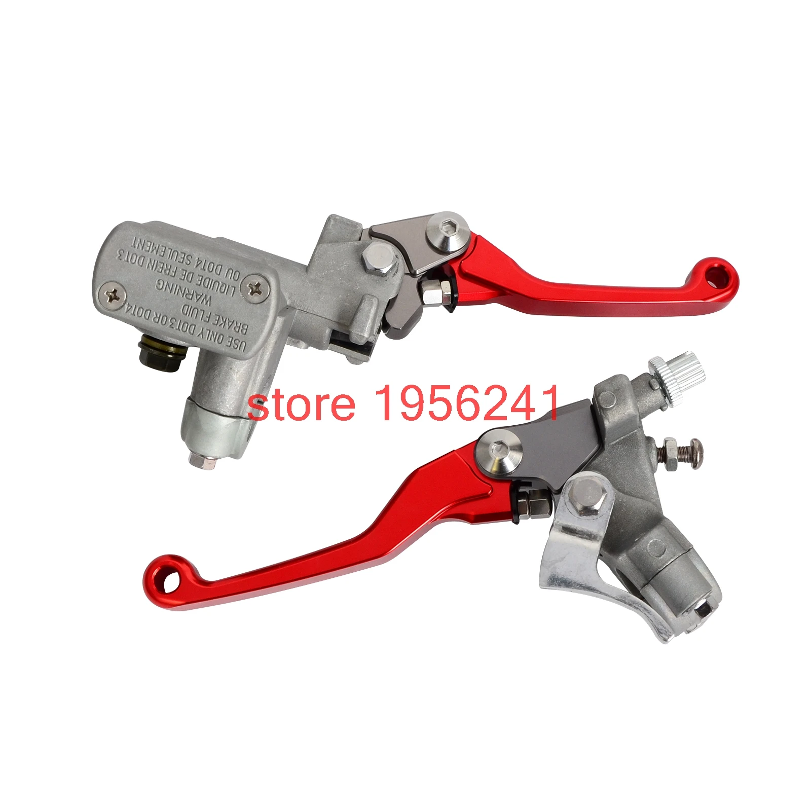 Красный главный цилиндр тормозной муфты рычаг для Honda CR125R CR250R CR500R CRF150R CRF250R CRF250X
