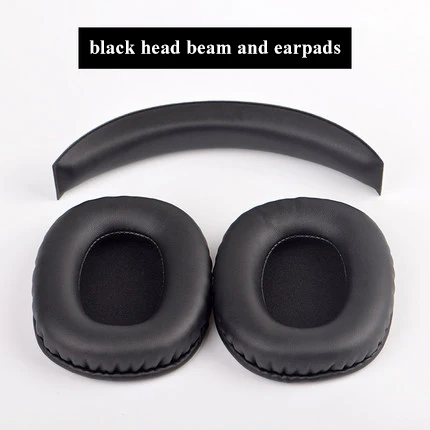 1 black set Сменные амбушюры, амбушюры, пенопластовые подушки, чехлы для наушников Edifie W800BT W808BT K800 K830 K815P K841P G1 G20 - Цвет: 1 black set