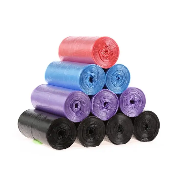 1 рулон (20 шт.) 45*52 см HDPE мешок для мусора мусорный мусор кухня держать ёршика-вверх