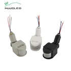 Датчик движения PIR, 220 В, 12 В, автоматический инфракрасный датчик движения с поворотом на 180 градусов