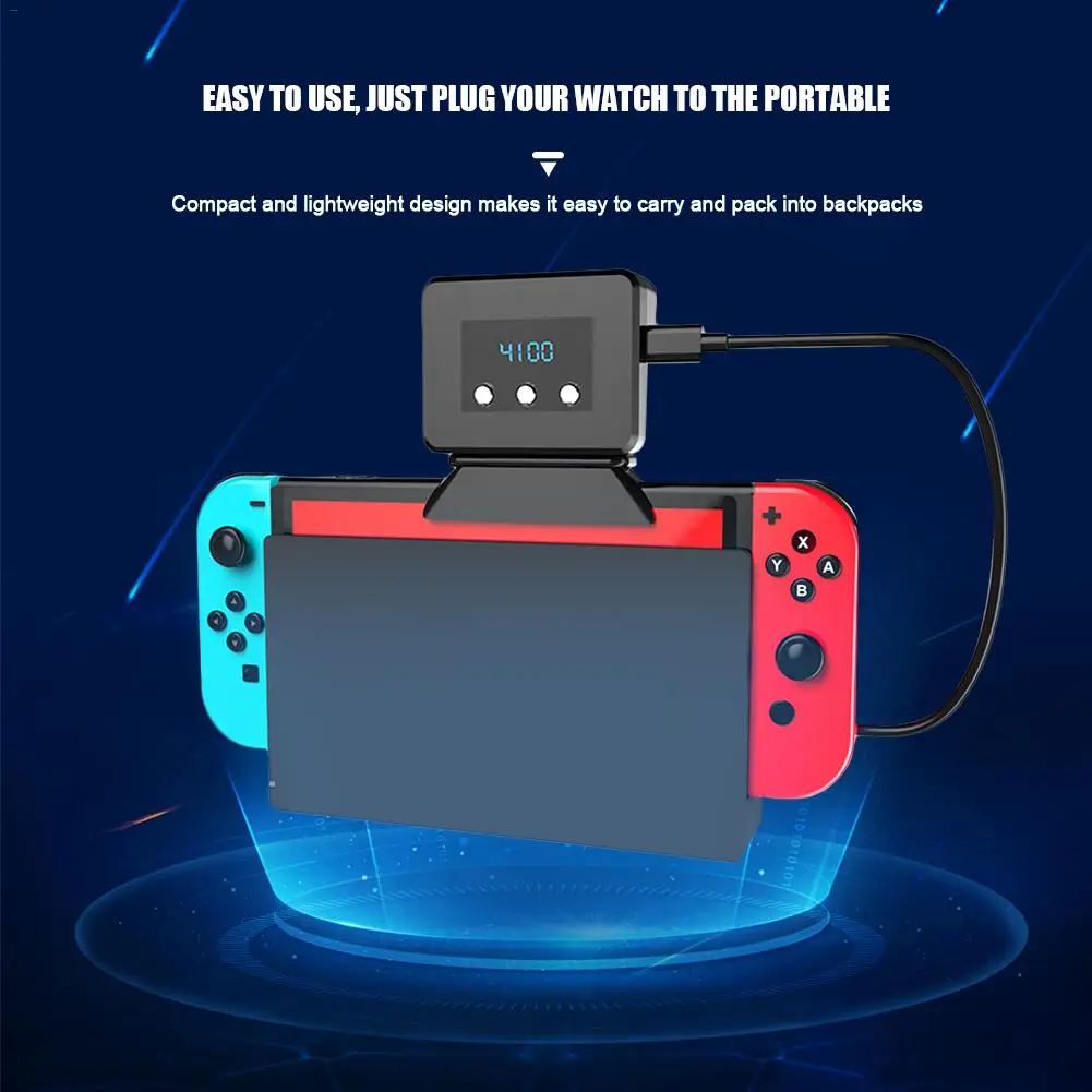 Новый радиатор база с охлаждающим вентилятором кулер для nintendo переключатель док