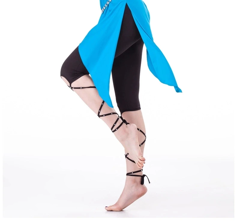 Лидер продаж тренировочная одежда для танца живота женские обтягивающие брюки с