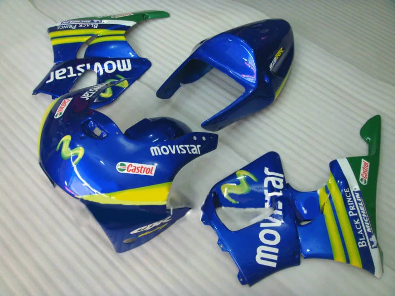 

For CBR900RR 919 1998-1999 Blue green motorcycle CBR919 98 99 1998 1999 Fairing Kit Body work ABS Fairings od5