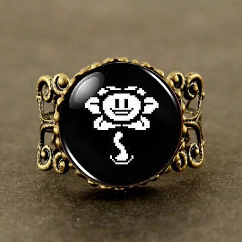 Модные медные и бронзовые кольца в стиле стимпанк для любителей видеоигр виде