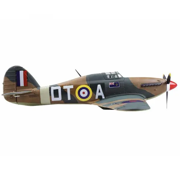 Hurricane MK.1A 700 мм размах крыльев EPS Warbird Fighter RC самолет комплект | Игрушки и хобби
