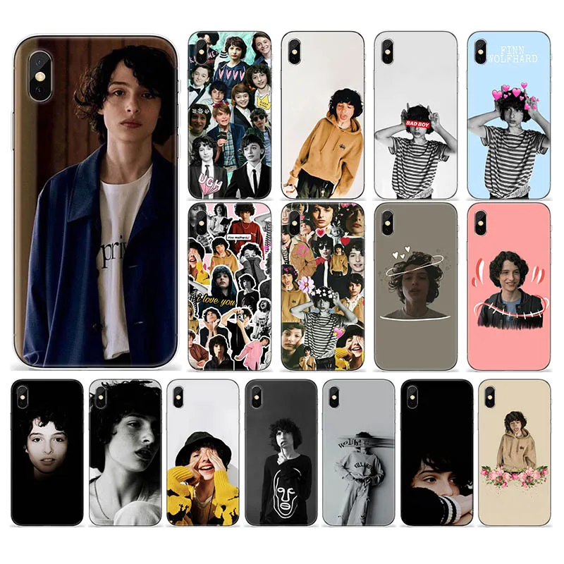Очень странные дела увлажняющим эффектом марки The Finn Wolfhard чехлы из мягкого ТПУ