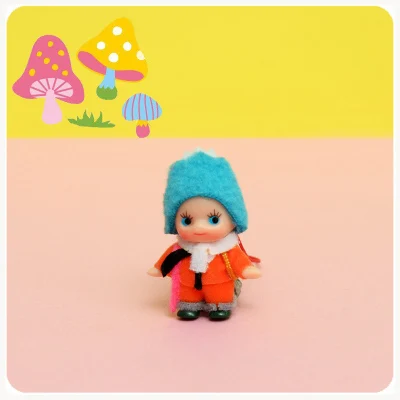 Японские Оригинальные милые Kawaii 23 стиля мини пупсы сыночки ангелочки игрушечные