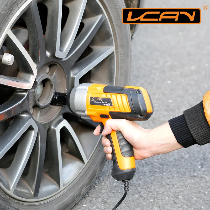Vcan 12V DC 75W Автомобильный Электрический ударный гайковерт 380N.M 4800RPM Бесплатная