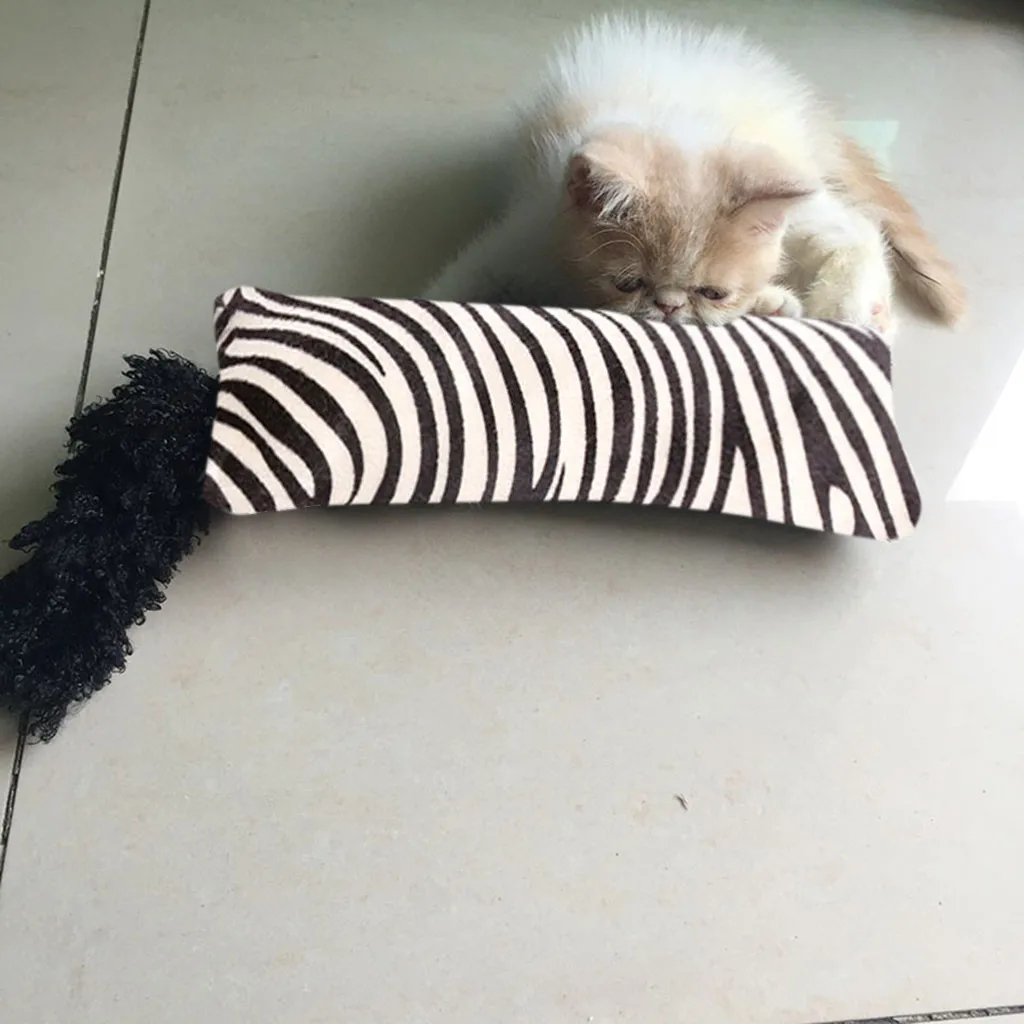 C Игрушки для котят Catnip Подушка игрушка для котов кровать мягкий коврик для сна товары для домашних животных кровать Каттен speelgoed juguete gatos - Цвет: C