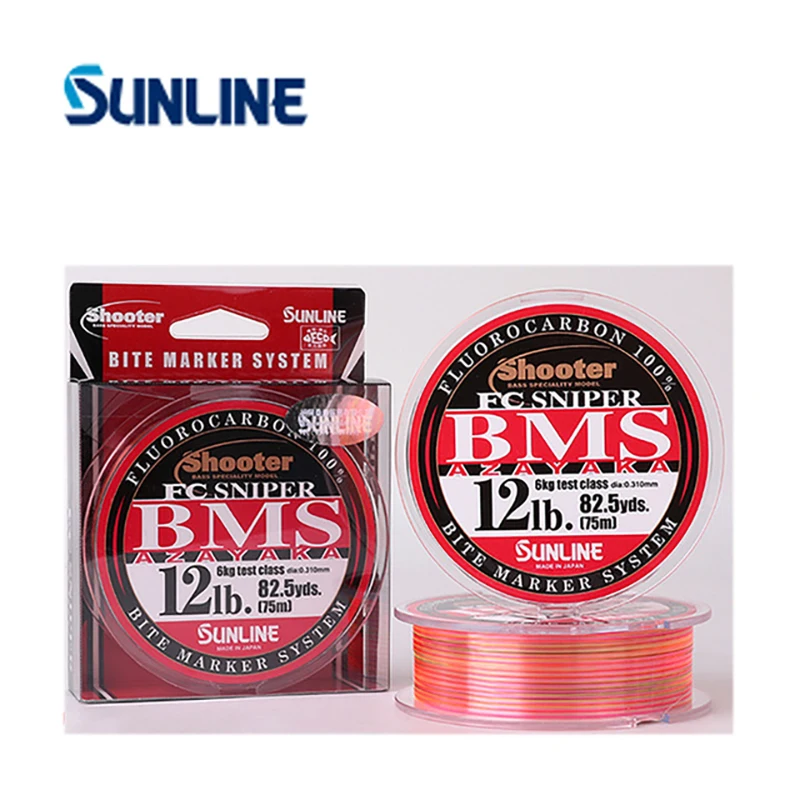 Новое поступление фторуглеродная рыболовная леска SUNLINE FC снайпера BMS 100%