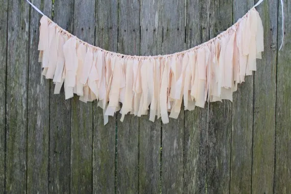 Новинка тряпичный галстук бледно-розовые шифоновые баннеры декор для свадебной