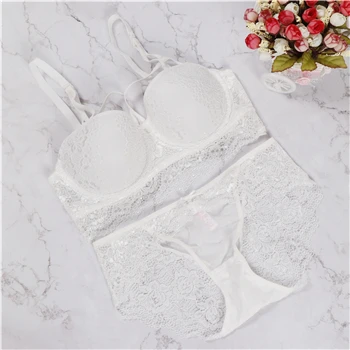 white bra set Большие размеры, 70-85, ABCi, чашка, Евро-американский стиль, тонкий сексуальный женский комплект бюстгальтера, пуш-ап, комплекты нижнего белья для молодых девушек - Цвет: white bra set