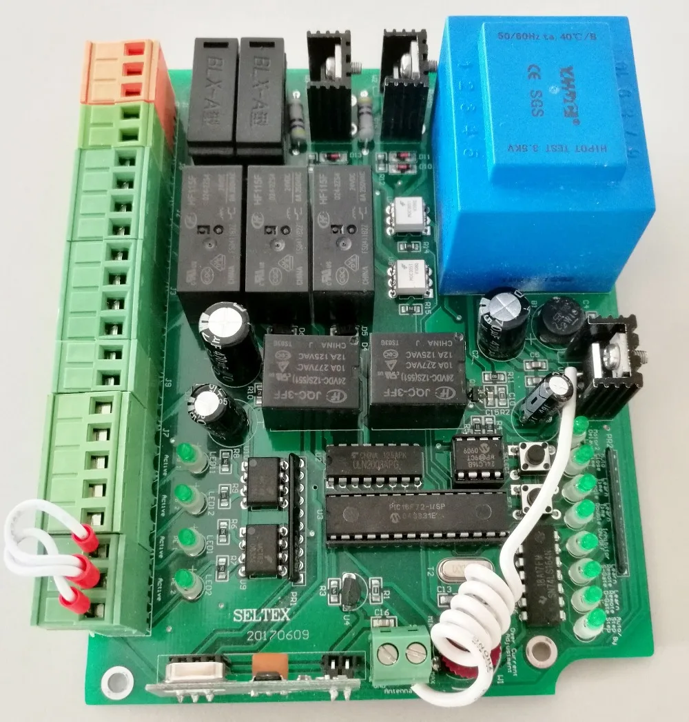 AC220V двойной распашные ворота открывалка двигатель печатная плата контроллер для 220VAC качели линейный двигатель приводы