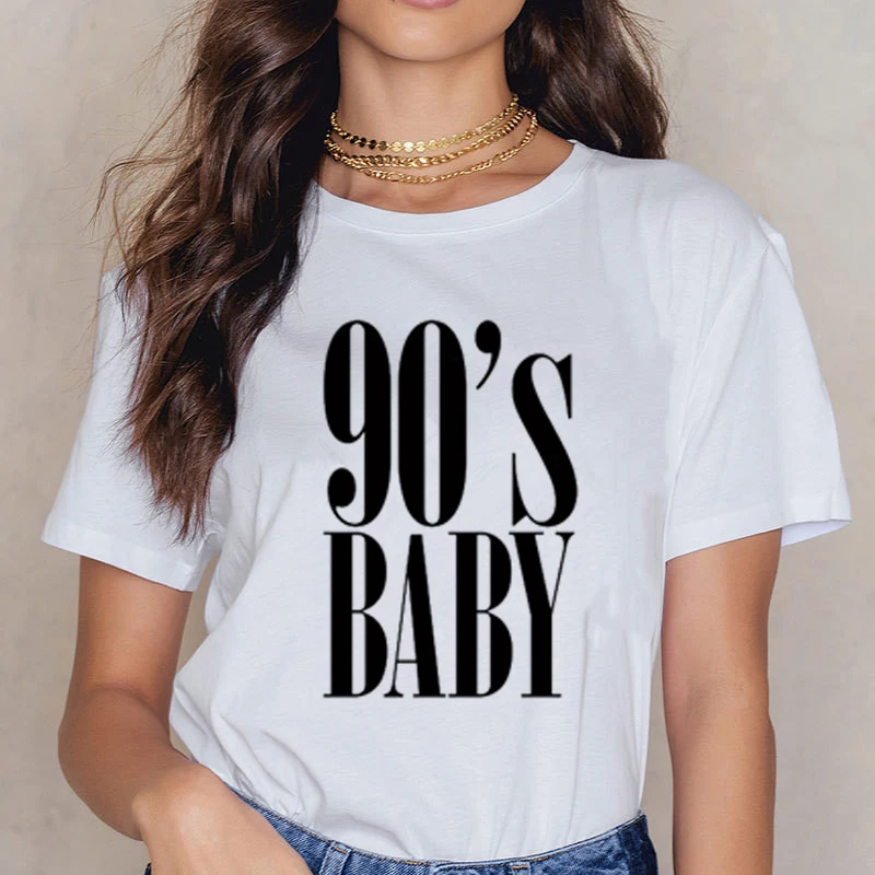 Женская летняя футболка с графическим рисунком 90 s, Женская забавная Винтажная футболка в стиле Харадзюку, женская футболка в Корейском стиле Ullzang, женская футболка - Цвет: 3429