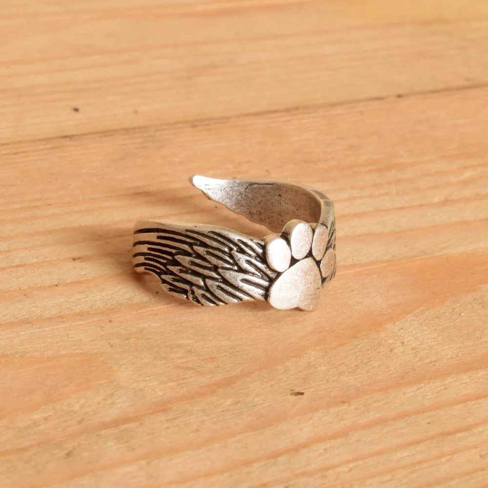 copper material paw wing rings | Украшения и аксессуары