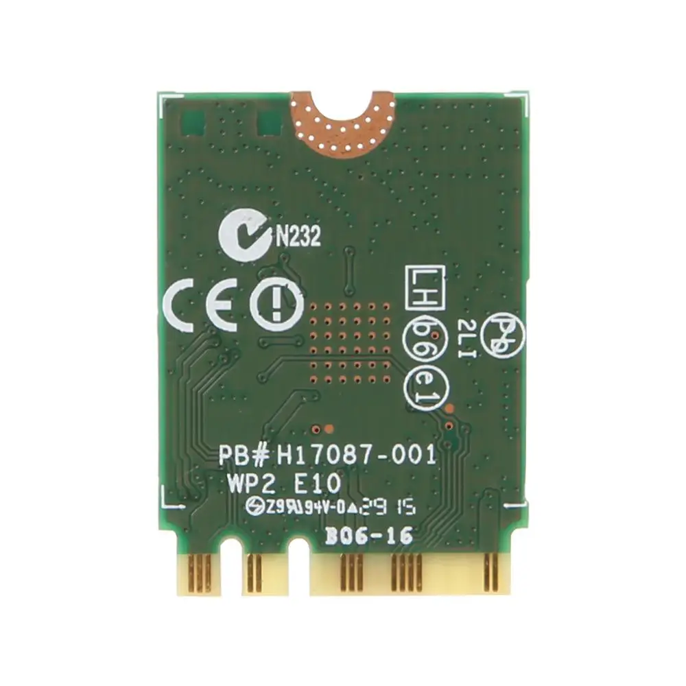 Dell Intel Двухдиапазонная Беспроводная AC 7260 7260NGW NGFF M.2 Bluetooth WiFi сетевая карта|Сетевые